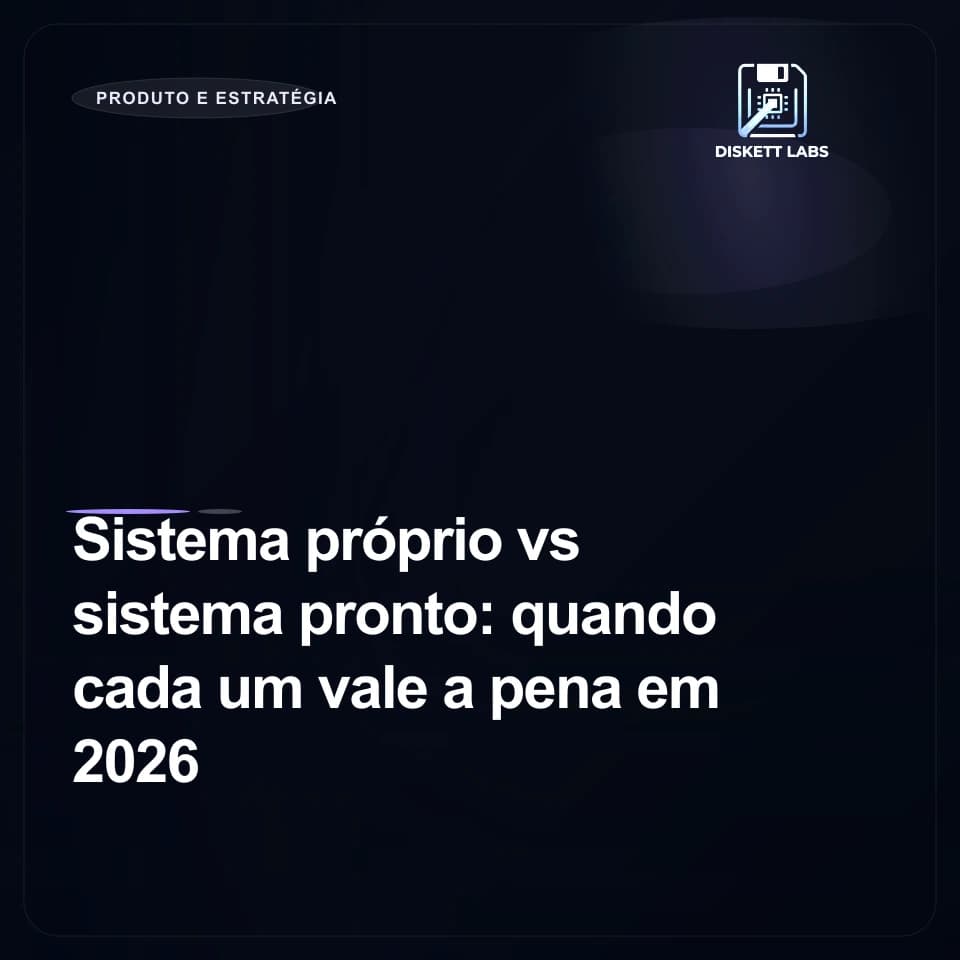 Sistemas Prontos (SaaS) vs. Sistemas Sob Medida: Qual a melhor escolha para o momento da sua empresa?