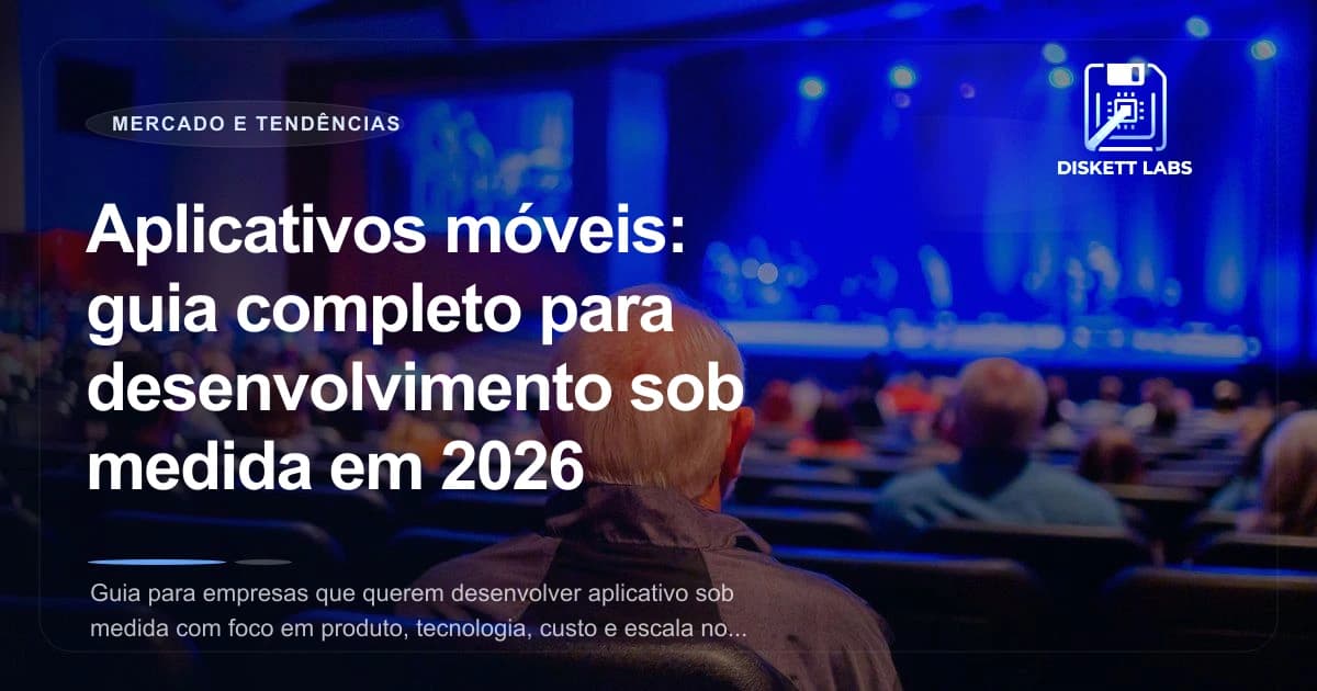 Aplicativos móveis: guia completo para desenvolvimento sob medida em 2026