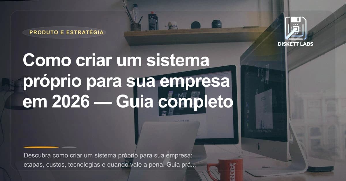 O Fim das Planilhas: Sinais de que a sua empresa precisa de um sistema sob medida